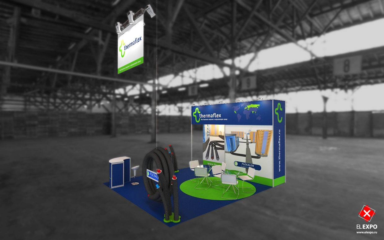 Thermaflex - изготовление выставочных стендов в Самаре и Новосибирске