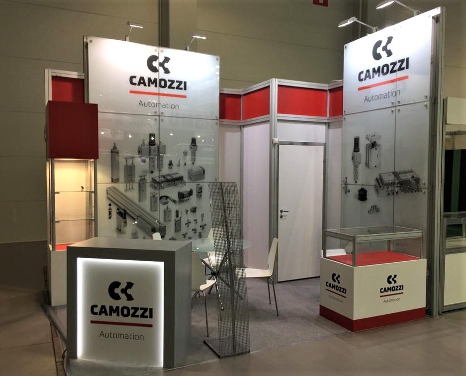 CAMOZZI - изготовление выставочных стендов в Самаре и Новосибирске