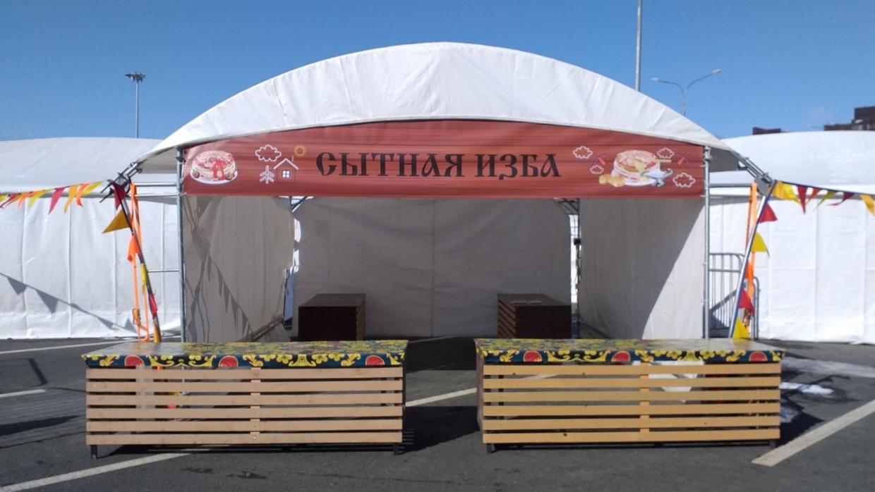 МАСЛЕНИЦА - изготовление выставочных стендов в Самаре и Новосибирске