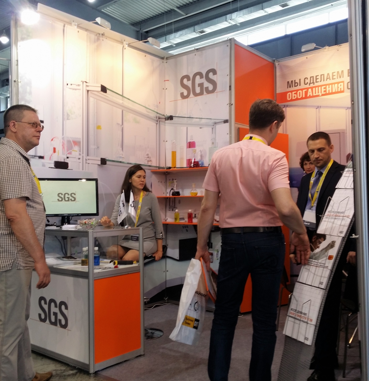 SGS - изготовление выставочных стендов в Самаре и Новосибирске