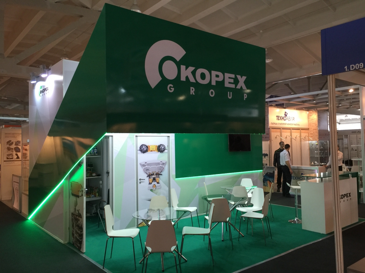 KOPEX GROOP - изготовление выставочных стендов в Самаре и Новосибирске