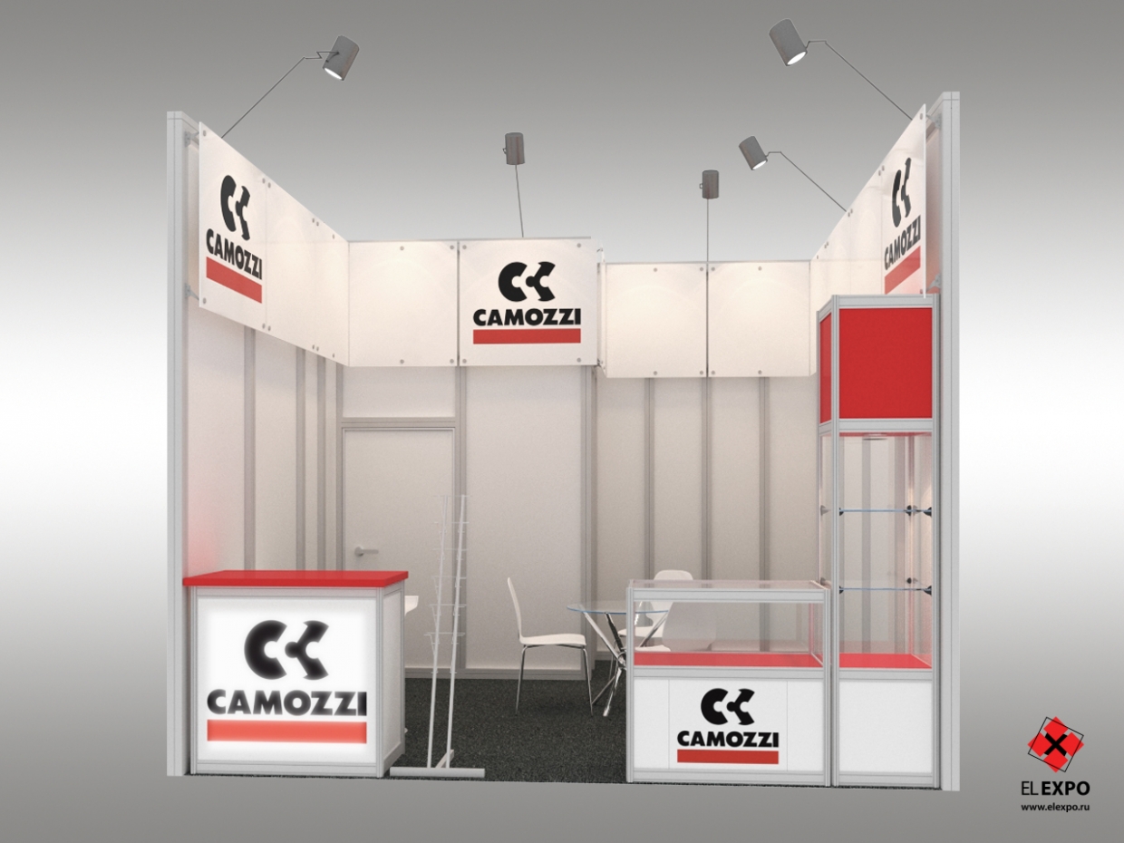 Camozzi - изготовление выставочных стендов в Самаре и Новосибирске