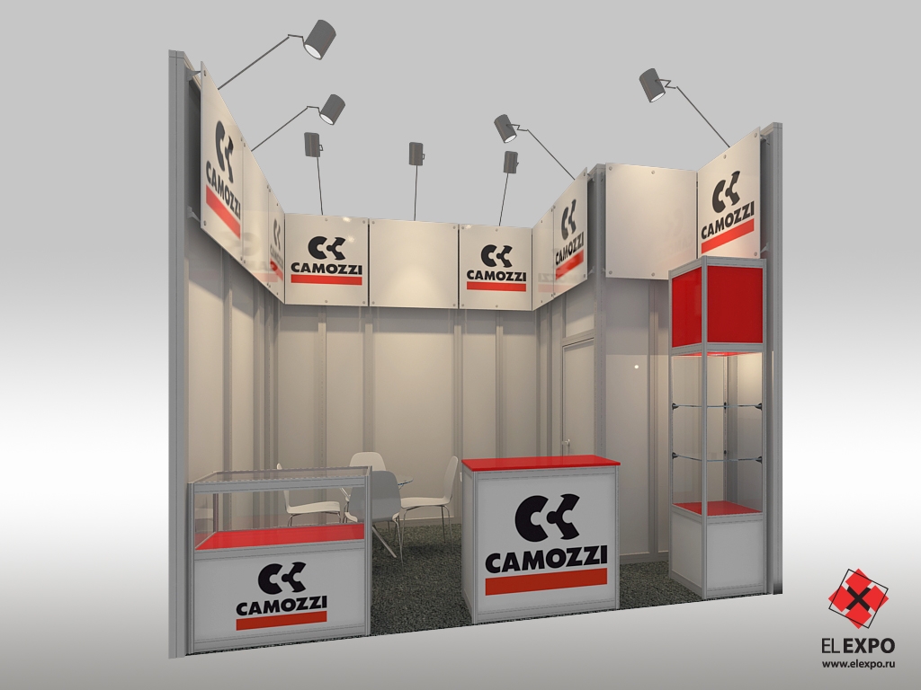 Камоцци - изготовление выставочных стендов в Самаре и Новосибирске