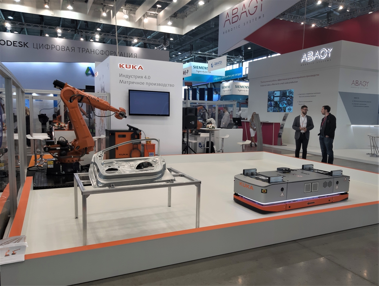 KUKA - изготовление выставочных стендов в Самаре и Новосибирске