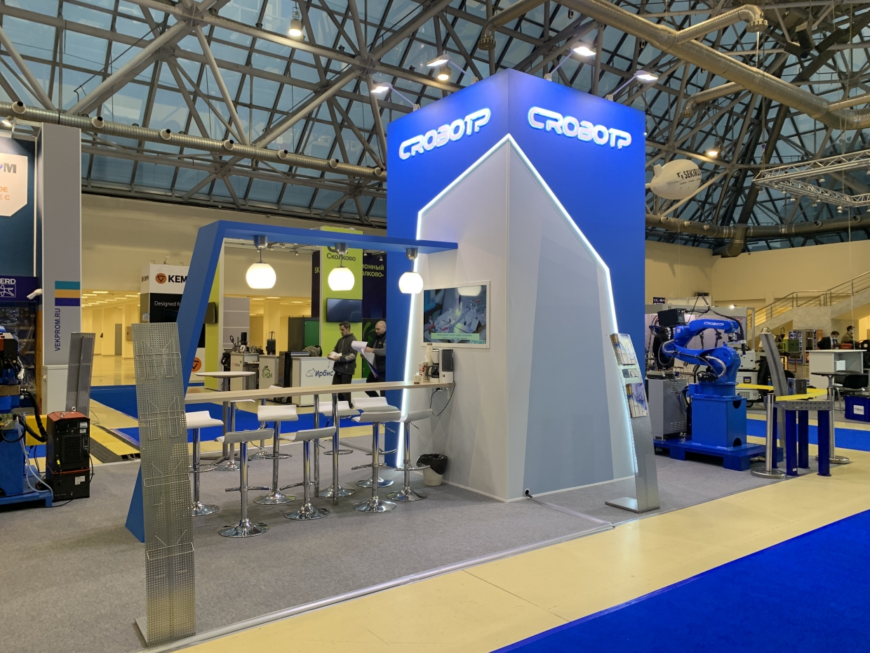 CROBOTP - изготовление выставочных стендов в Самаре и Новосибирске