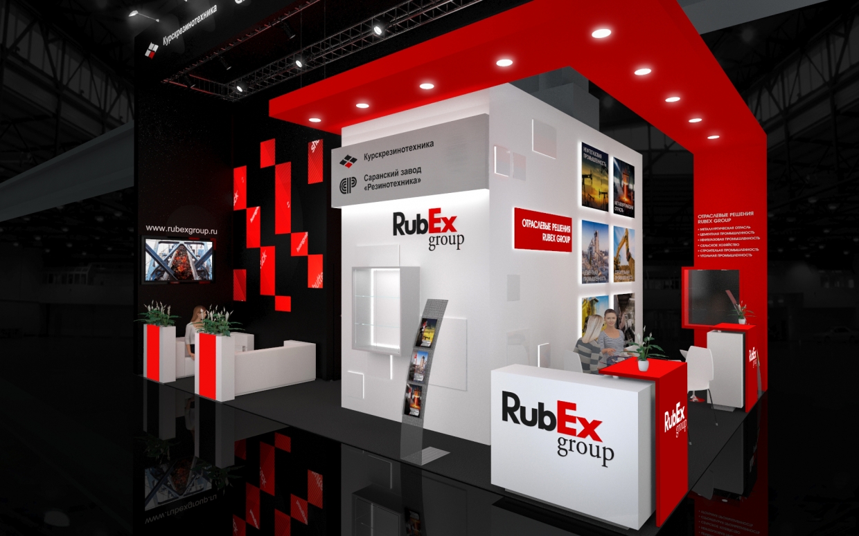 RUBEX - изготовление выставочных стендов в Самаре и Новосибирске