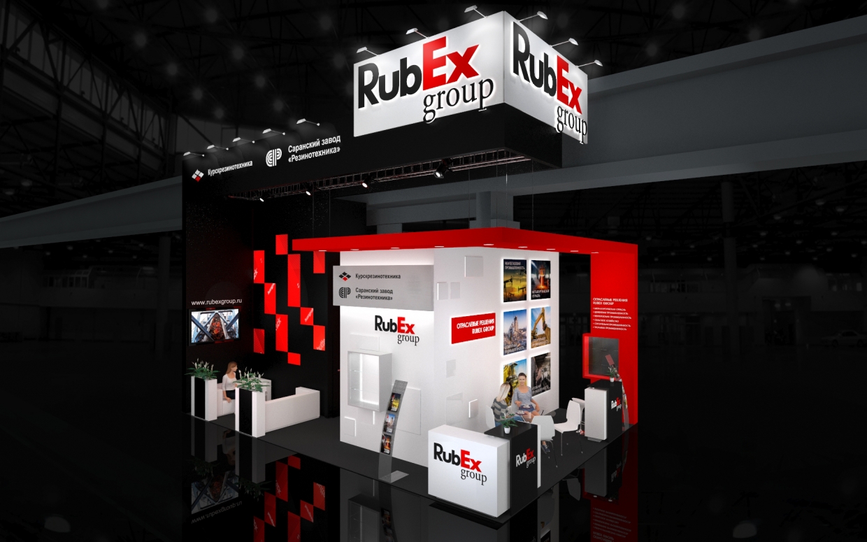 RUBEX - изготовление выставочных стендов в Самаре и Новосибирске