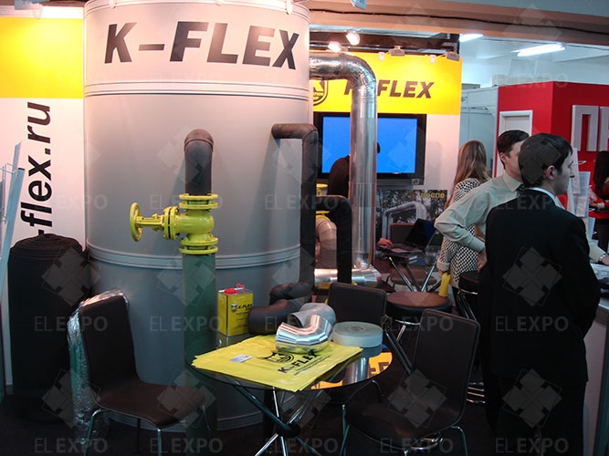 K-Flex - изготовление выставочных стендов в Самаре и Новосибирске